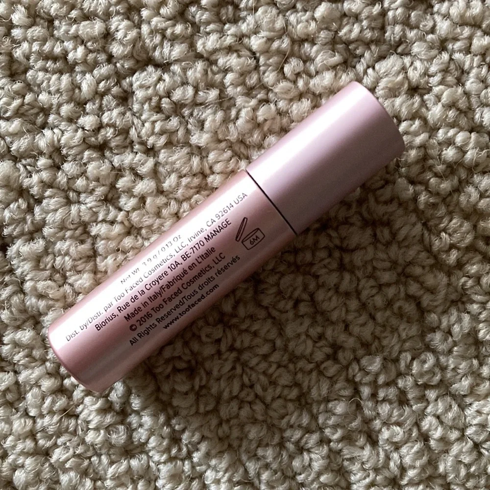 NEW Too Faced Better Than Sex Mascara Travel Size Mini Black 0.13 oz NWOB